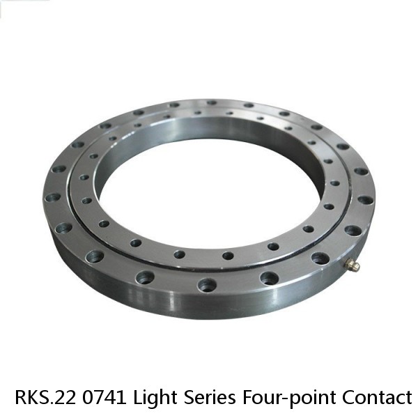 RKS.22 0741 Light Series Four-point Contact Ball Slewing Bearing With Internal Gear
