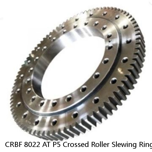 CRBF 8022 AT P5 Crossed Roller Slewing Ring 80x165x22mm With Mounting Hole
